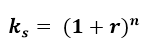 Коэффициент наращения Коэффициент наращения